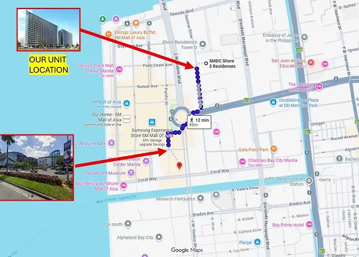 Shore 3 Residences Walk To Moa Near Airport *
